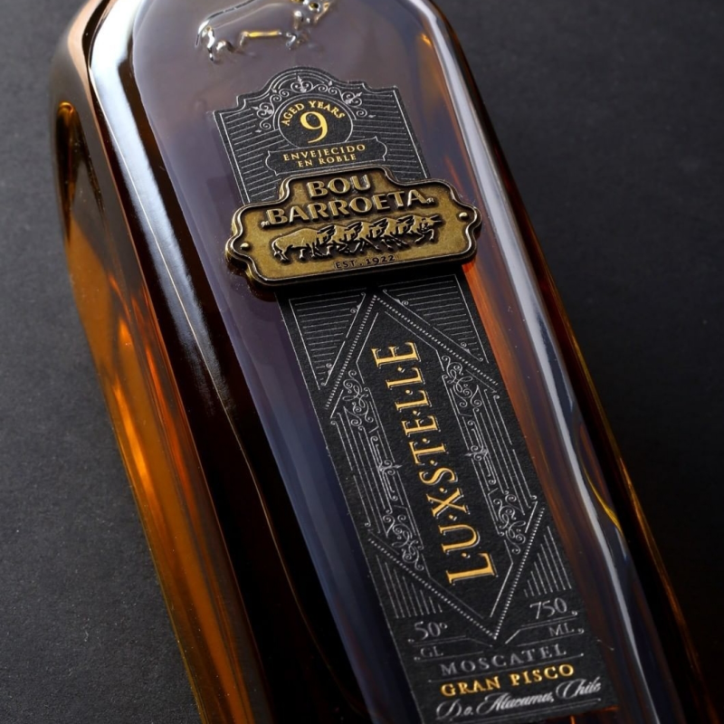 Pisco Bou Barroeta Luxstelle 50° 750cc