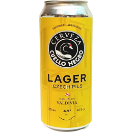 Cerveza Cuello Negro Lager 473cc